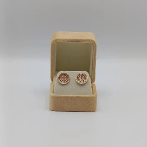 Aurora Wheel Studs Earring